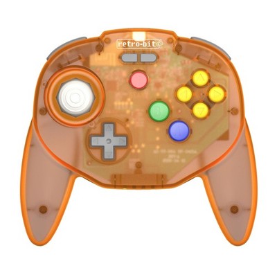Retro-Bit Tribute 64 2.4 GHz Wireless Controller V2 for 64 (N64), Switch Onli...