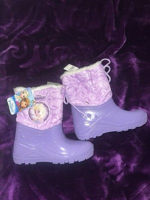   Disney Frozen Winterstiefel   NEU & ungetragen   Größe 28 (lila)