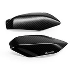 DUCATI PANIGALE V4 V4S STREETFIGHTER MATT CARBON TANK SLIDERS PADS BY CARBOTECH