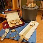 5 Vintage Ladies Wristwatch Lot. Some work / some spares. Timex, Citizen etc