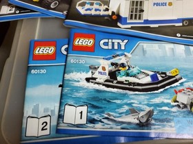 (LOT) LEGO City Police 60139 & 60136, 60129, 60130, AS-IS, Uncounted...