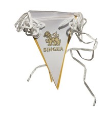 Singha Thai Beer Bunting Sign