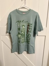 Zion Rootswear Willie Nelson Mint Tee NWT XS Country Music