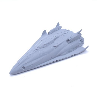 Fer Lance Sci-Fi Starship Model 1'' 3'' 6'' 12'' 3D Printed Kit