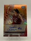 YARDEN GARZON 2025-26 Bowman Best U AUTO /25 ORANGE REFRACTOR GREATNESS AWAITS
