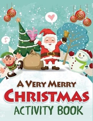Blue Wave Press A Very Merry Christmas Activity Book (Taschenbuch)