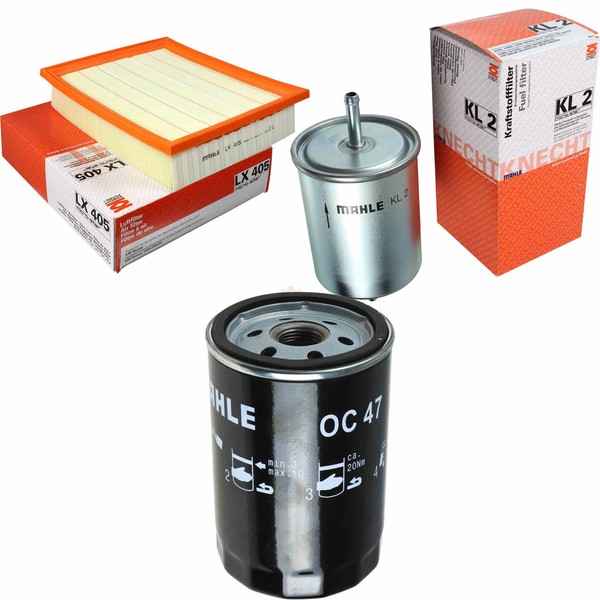 Mahle / Knecht Set Kraftstofffilter KL 2 Luftfilter LX 405 ÖLfilter OC 47-image