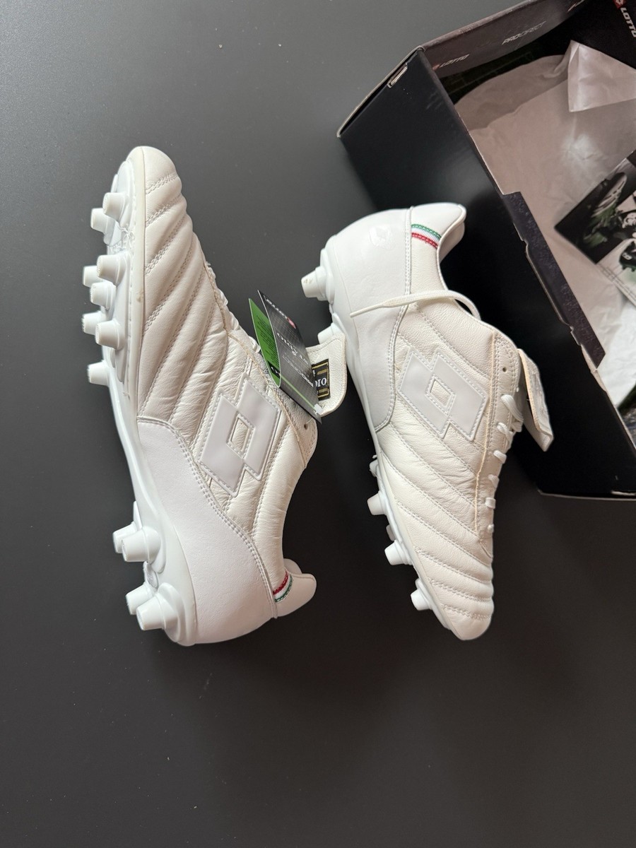 Lotto Stadio FG OG Made in Italia All White Size US 10 | eBay