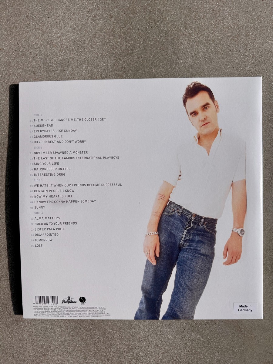 MORRISSEY SIGNED VINYL! Authenticated Signature! Morrissey Gifts