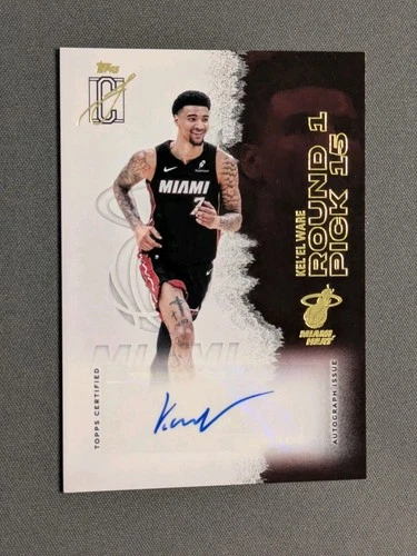 2025 Topps Signature Kel'el Ware Base (RAW)