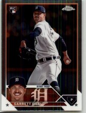 2023 Topps Chrome Update Garrett Hill Rookie #USC43 RC Detroit Tigers