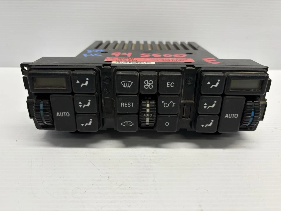 Оригинальный 92-95 Mercedes W140 400SEL S500 AC A/C состояние нагреватель климат-контроль - Изображение 4 из 4