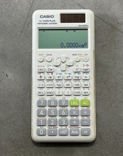 Casio FX-115ES Plus Scientific Calculator White W Cover 2nd Edition