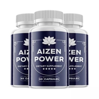 Aizen Power Pills - Aizen Power Male Vitality Support Supplement OFFICIAL -3Pack