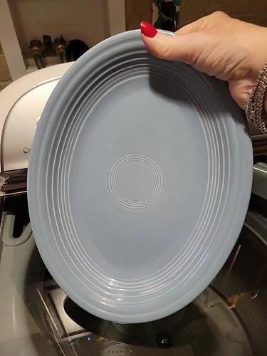 Fiestaware Ovel Periwinkle Blue