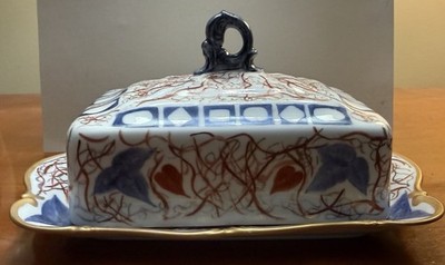Edelstein Bavaria Maria-This is Butter Dish With Cover - Handpainted