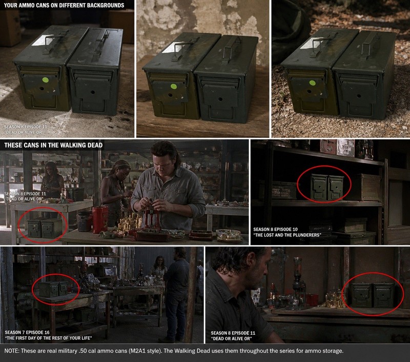 The Walking Dead Props