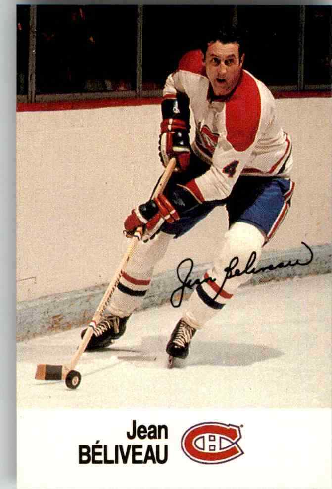 1988-89 Esso NHL All-Star Collection Jean Beliveau #NNO
