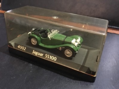Miniature Jaguar SS100 Solido échelle 1/43 Avec Boîte - Modèle De Collection D'occasion