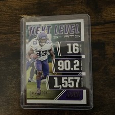 2021 Panini Score Football Next Level Stats - Dalvin Cook - Minnesota Vikings