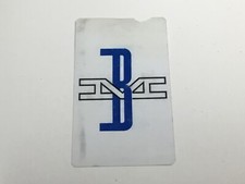 1974 Boston & Maine B M Pocket Calendar Wallet Ad Card Vintage Railroad Train RR