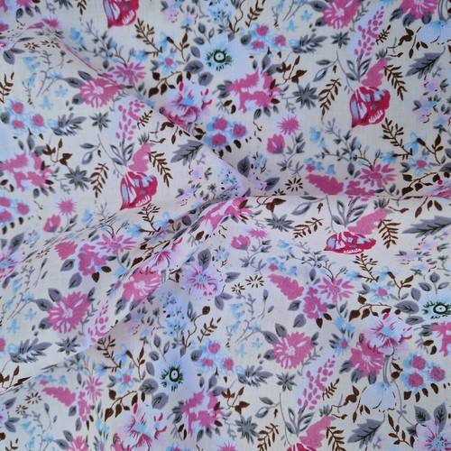 Polybaumwolle Stoff Blumenmuster Patchwork Meter Handwerk Nähen - Bild 5 von 14