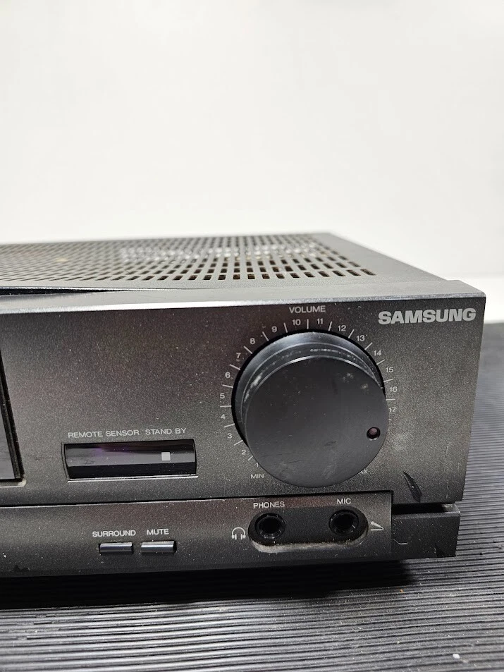 Samsung Stereo Amplificatore Integrato – Usato, Funzionante, Hi-Fi, Mic Mixing, - Immagine 3 di 4
