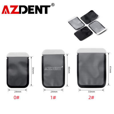 100 Pcs Enveloppes Barrière Pour Films RX Dentaires - Neuf, Clinique, Jetable
