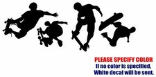Skateboard Man Graphic Die Cut decal sticker Car Truck Boat Window Bumper 12"