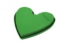  Steckschaum-Herz,Gießrand, Wassersp., 40 cm, Tisch-Blumenschmuck, Steckschwamm