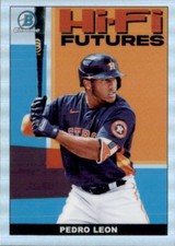 2022 BOWMAN CHROME HI-FI FUTURES PEDRO LEON HOUSTON ASTROS #HIFI-25