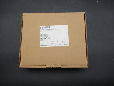 Siemens 550-534 LTEC Fan Coil Unit APOGEE Terminal Equipment Controller *NEW*
