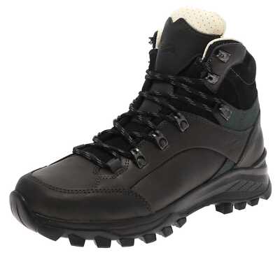 Hanwag Herren Trekkingstiefel Bangri Yakleder Wanderstiefel Grau