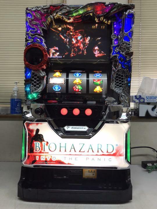 BIOHAZARD: INTO THE PANIC スロットマシン BIOHAZARD INTO THE PANIC パチスロ スロット 機械割 天井 初
