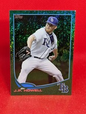 2013 JP Howell Topps Emerald Foil Base # 65 Tampa Bay Rays