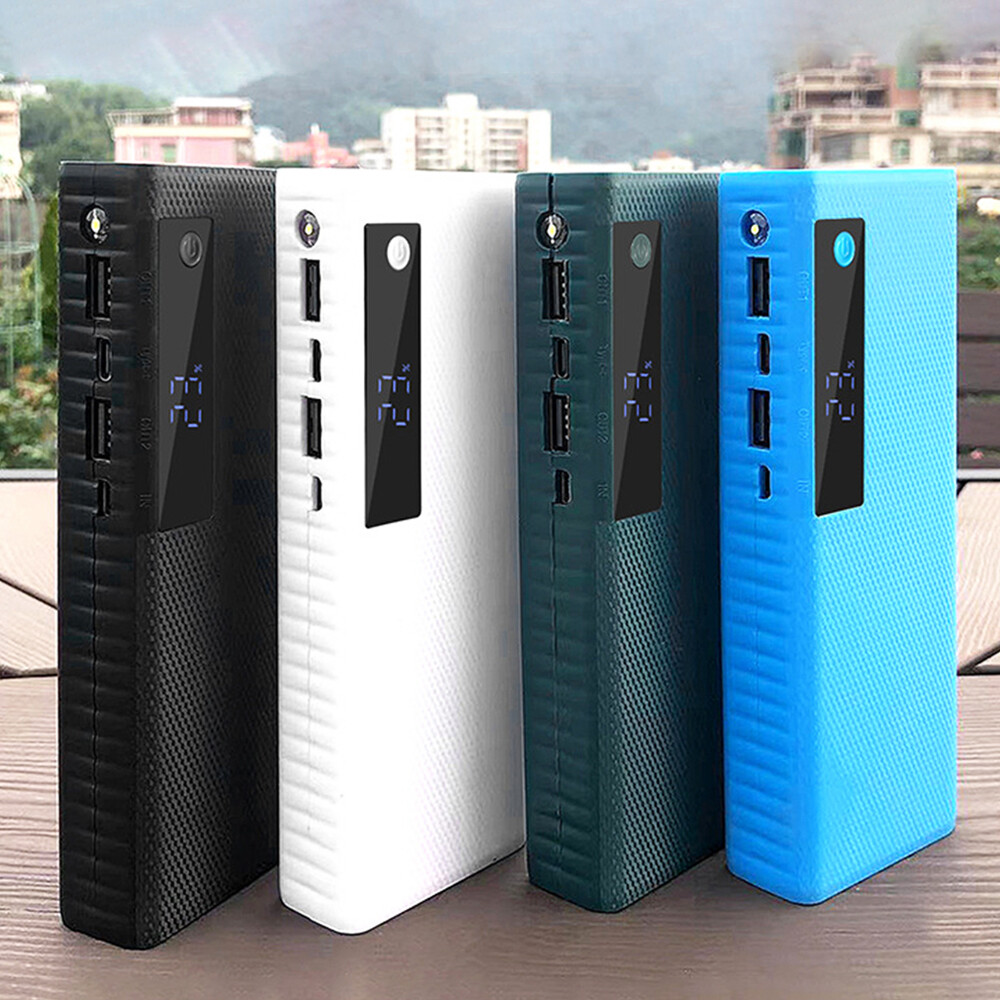 21700 Power Bank Case - Welding-Free Battery Holder & Charger Shell  