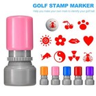 Gift Quick-dry Golf Stamp Marker Mark Seal Golf Accessories Golf Ball Stamper
