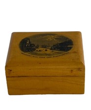 Mauchline Victorian Sewing Box W/Contents Naval Hill Bloemfontein South Africa