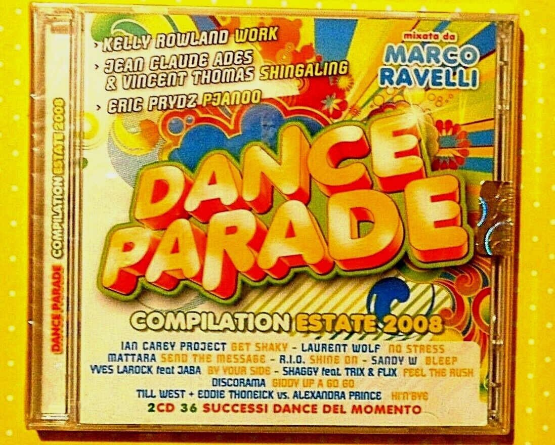 DANCE PARADE Compilation Estate 2008  - Marco Ravelli  -  2 CD NUOVO E SIGILLATO