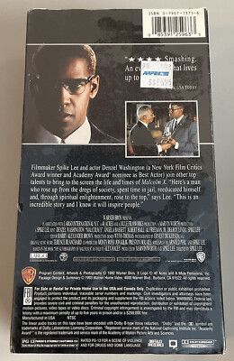 その他 Malcolm X [VHS] Malcolm X VHS Set 2-Tape New & Sealed 85391259633| eBay