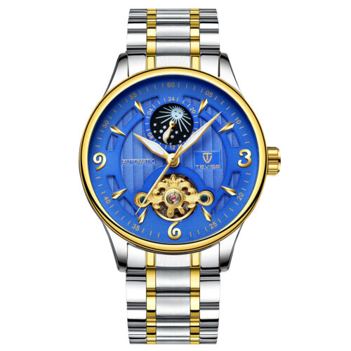 High-End Men's Watch Tourbillon Mechanical Watch Automatic Steel Belt Fashion - 第 1/34 張圖片