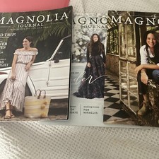 The Magnolia Journal Magazine Set Of  3 Issues Summer Joanna Chip Gaines no 3