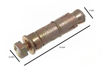 Lose Shield Ankerbolzen M8 Bolzen M12 Shield Von 60mm Länge Yzp Packung 50