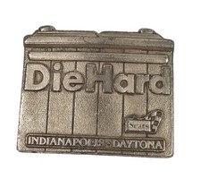 Vintage 1977 Die Hard Battery Batteries Nascar Indy 500 Belt Buckle