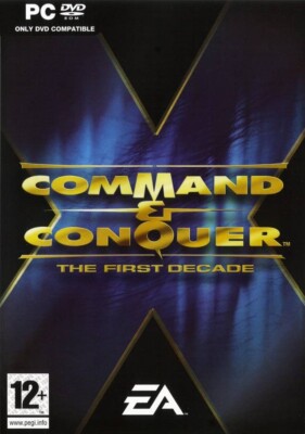 Command & Conquer Das erste Jahrzehnt PC Computer Videospiel Handbuch Poster PAL