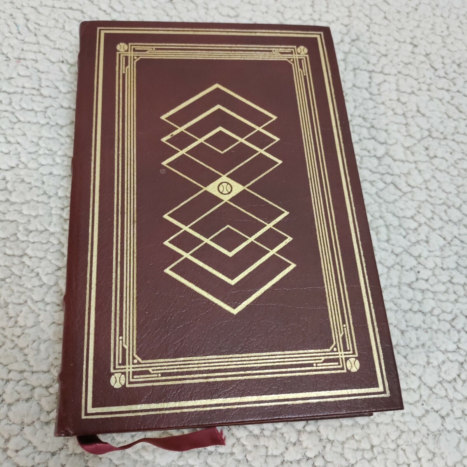 SIGNED 1st Edition Franklin Library Leather: PLIMPTON Curious Case of Sidd Finch