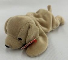 Ty Fetch the Dog Beanie Baby 1997 Retired 4189 Excellent Condition