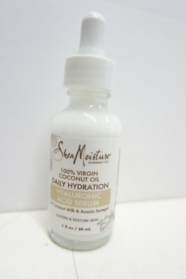  Hyaluronic Acid Serum 100% Virgin Shea moisture in Coconut Oil Paraben free