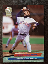 JEREMY HERNANDEZ SAN DIEGO PADRES 1992 FLEER ULTRA BASEBALL CARD #576