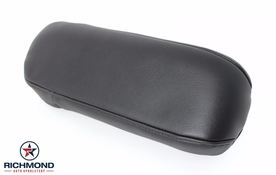 Ford F-150 2000 Harley-Davidson F150 cubierta de reposabrazos de cuero del lado del conductor negra Foto 4 de 4